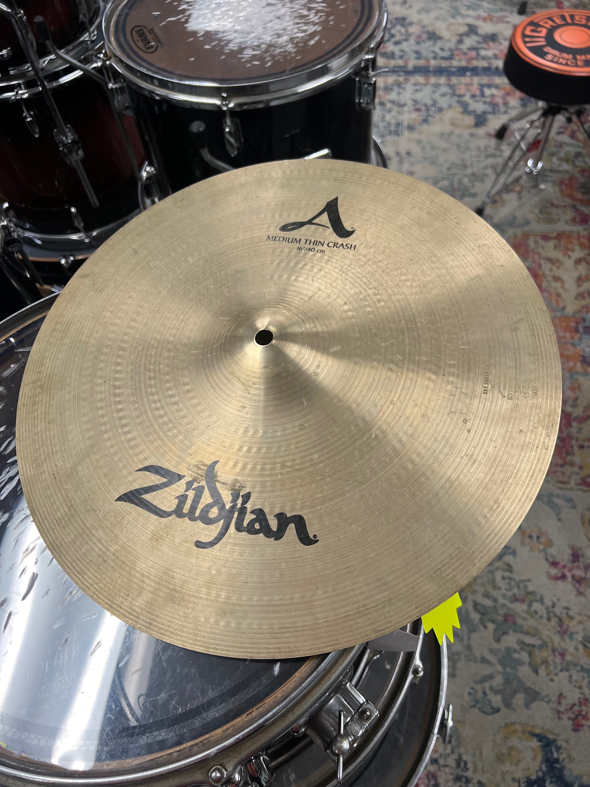 Zildjian 16” A medium Thin crash Cymbal