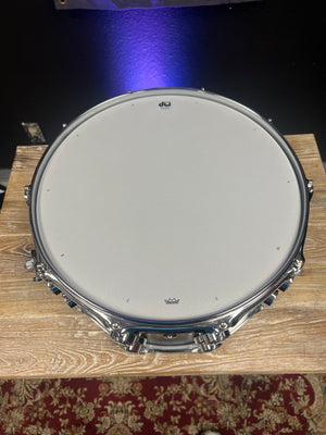 DW Collectors Satin Black over Brass 14x8” Snare Drum