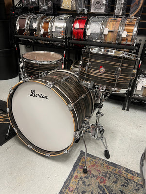 Barton Ebony Essential Beech Drum Set