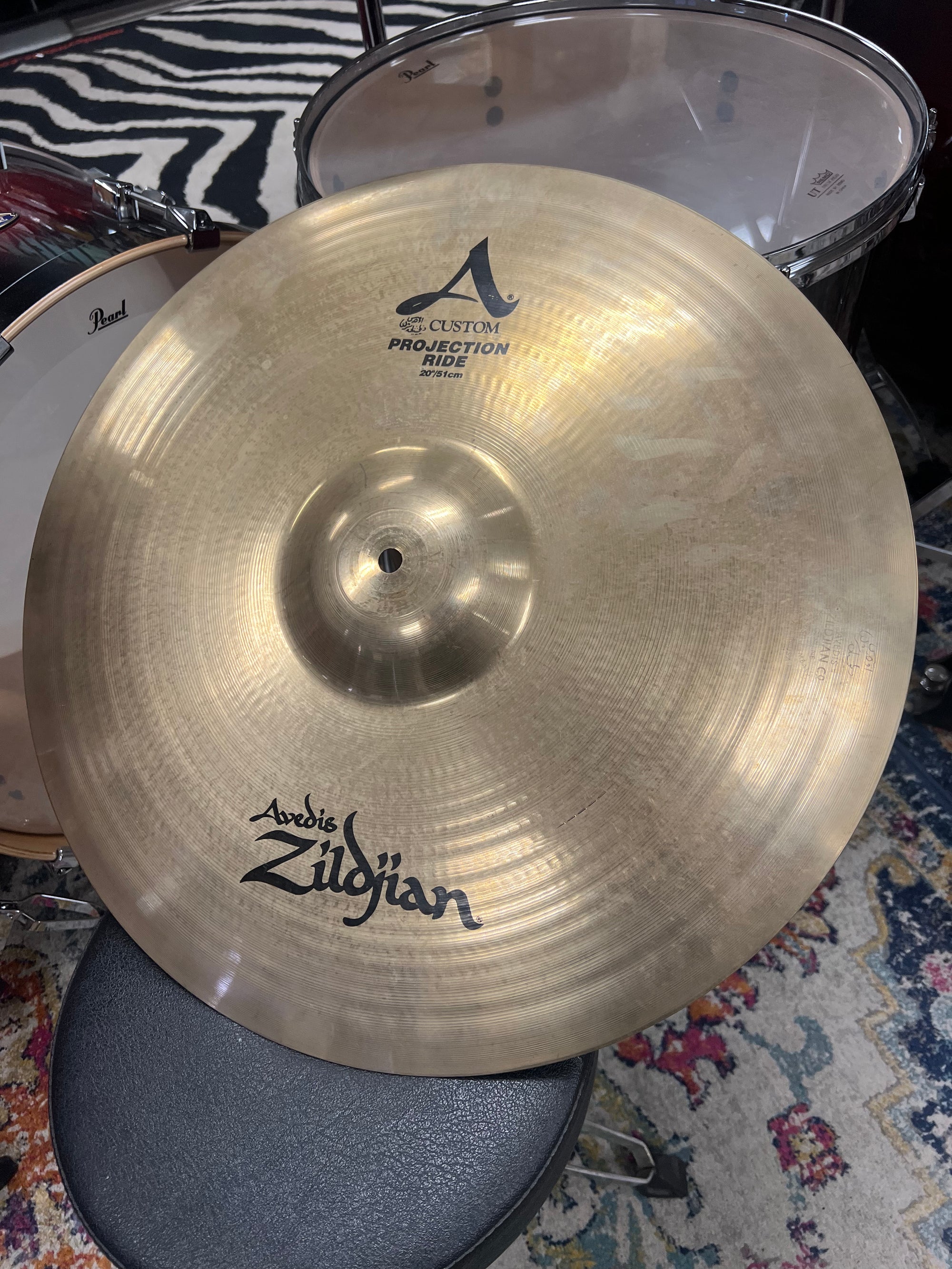 Zildjian 20” A Custom projection ride Cymbal