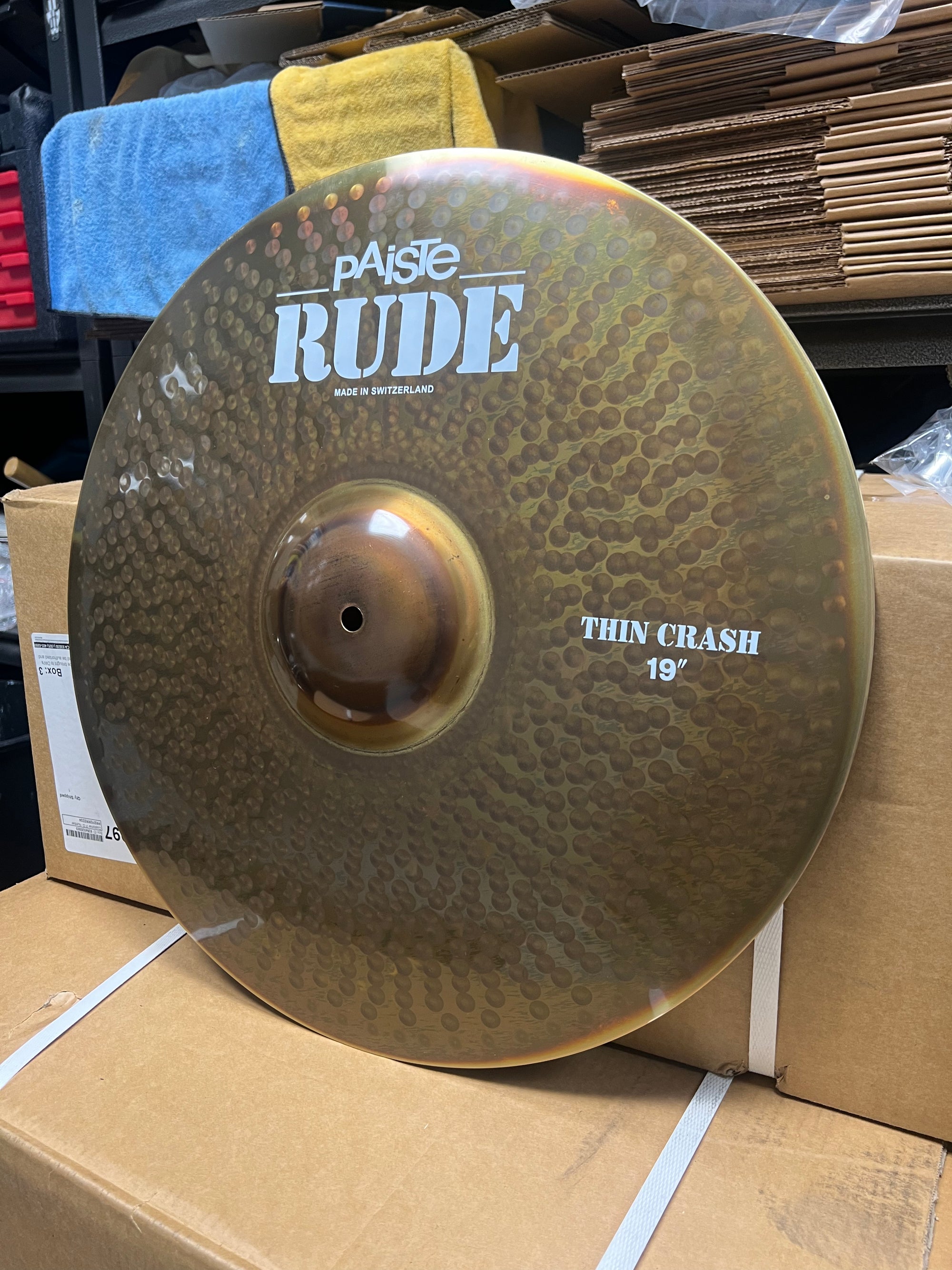 Paiste 19” Rude Thin Cymbal