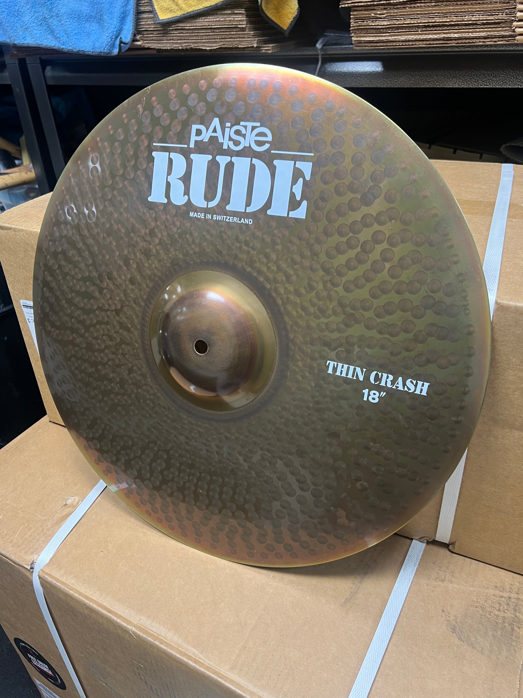 Paiste 18” Rude Thin Cymbal