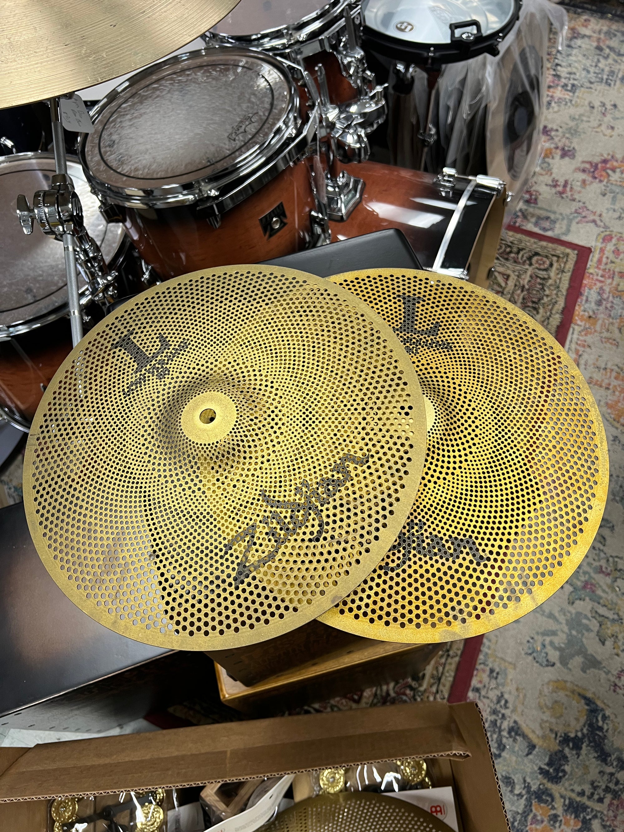 Zildjian 13” L80 Low Volume hi hat Cymbals