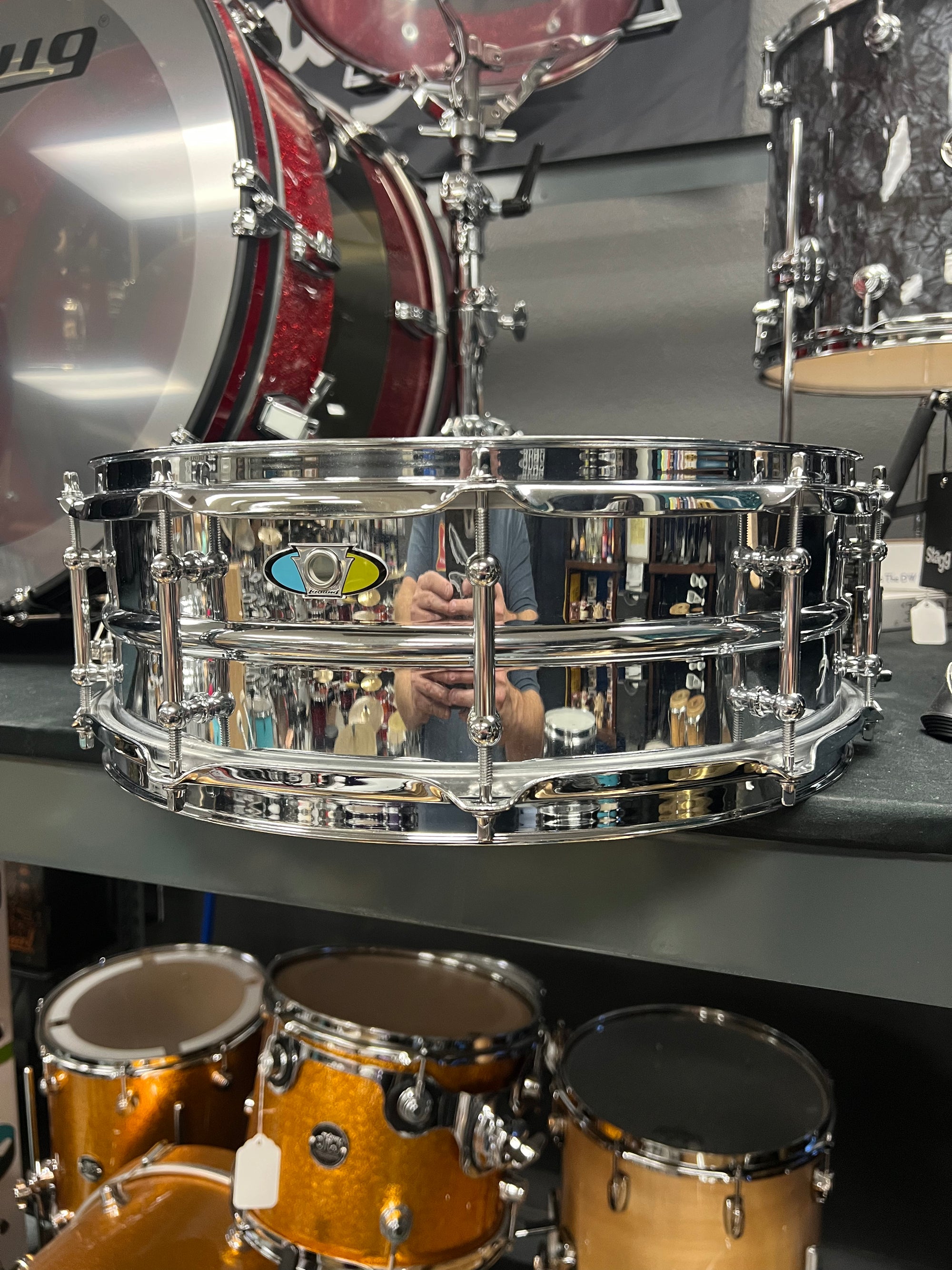 Ludwig 15x5.5” Supralite Snare Drum