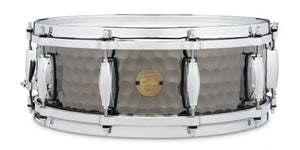 Gretsch Full Range 14x5” Hammered Black Steel Snare Drum