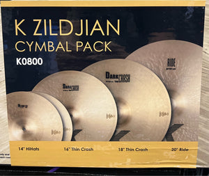 Zildjian K Cymbal Pack
