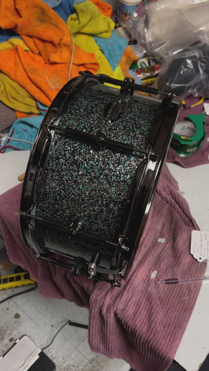 On The Edge 13x6.5” Ocean Spray Galaxy Snare Drum