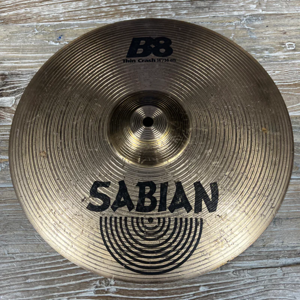 Sabian 14” B8 Thin Crash Cymbal