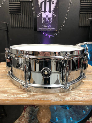 Gretsch Brooklyn 14x5” Chrome over Brass Snare Drum