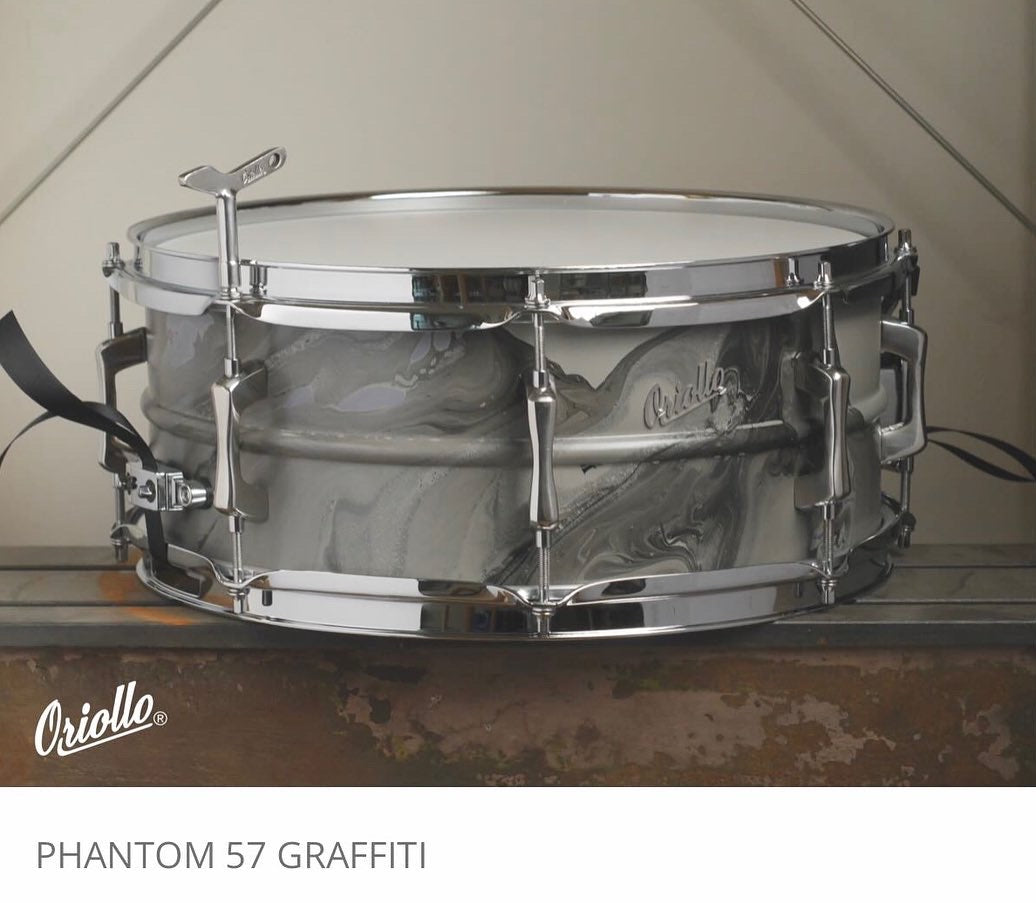 Oriollo Phantom 57 Graffiti 14x5.75” Snare Drum