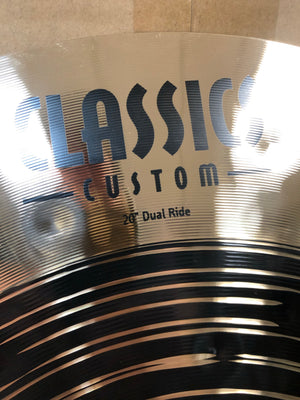 Meinl Classics Custom 20” Dual Ride Cymbal