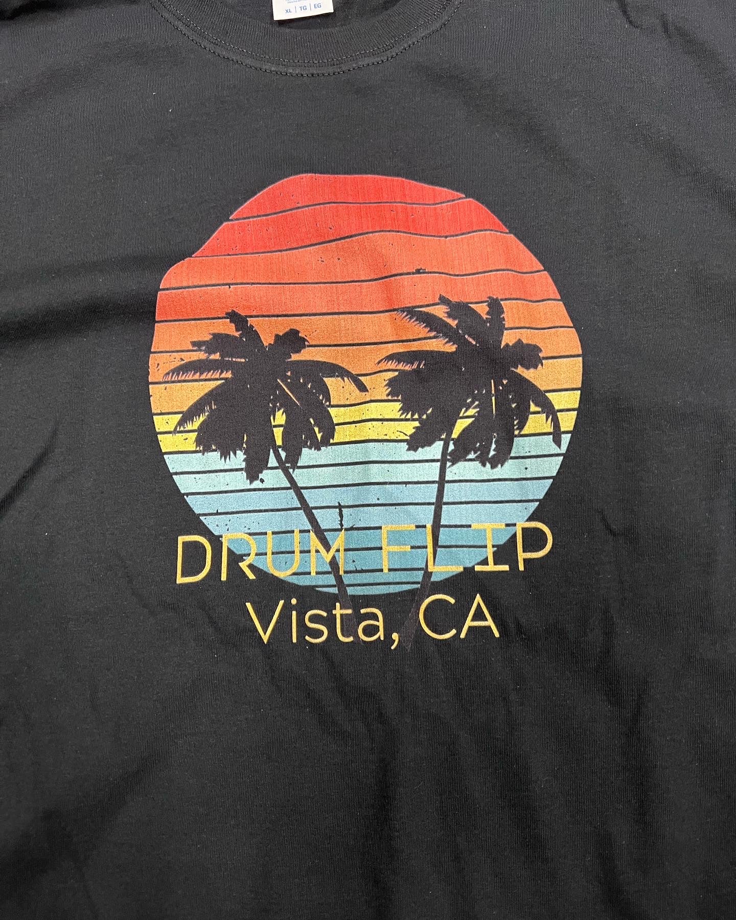 Drum Flip Palm Tree Shirt