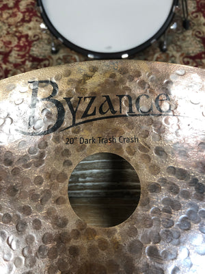 Meinl Byzance 20” Dark Trash Crash Cymbal
