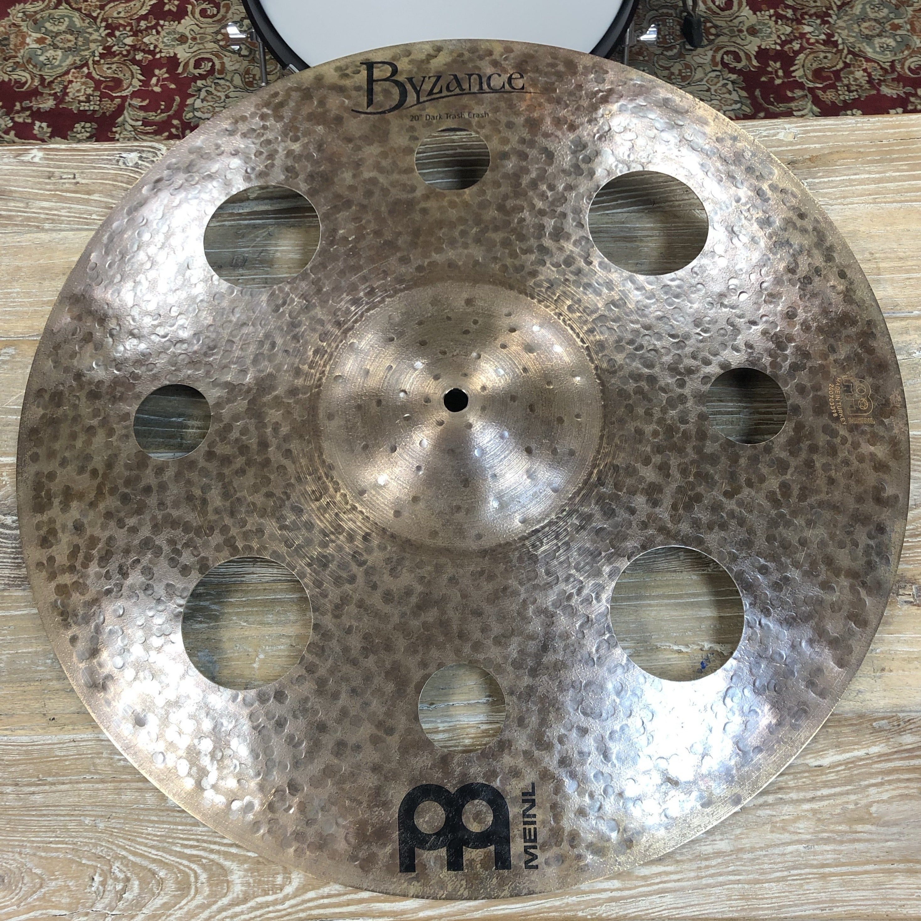 Meinl Byzance 20” Dark Trash Crash Cymbal